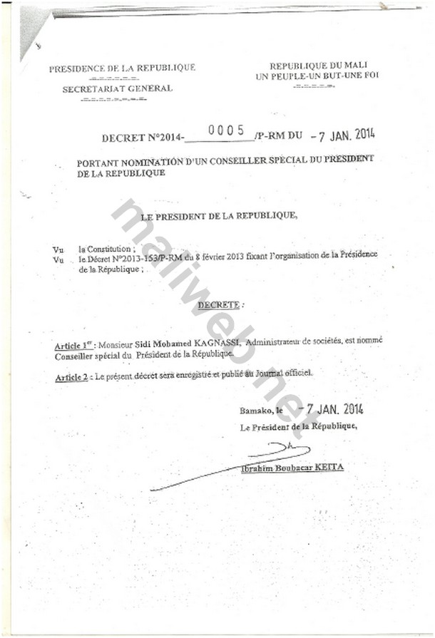 decret