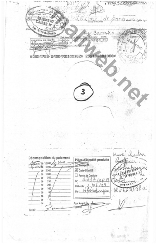 Fax-similé BCS (source Zenith Balé)