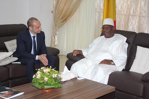 Le Président de la République, Son Excellence Monsieur Ibrahim Boubacar Keïta, a reçu en audience ce lundi 24 mars 2014, M. Manuel Fontaine, Directeur régional de l’UNICEF pour l’Afrique de l’Ouest et du Centre
