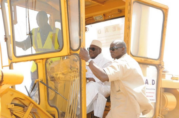 Visite du Président IBK à Djenné