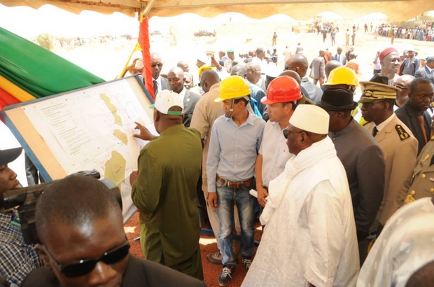 Visite du Président IBK à Djenné