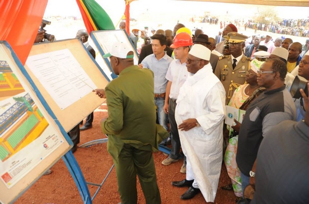 Visite du Président IBK à Djenné