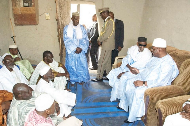 Le Président IBK rencontre les notabilités traditionnelles et religieuses de Mopti