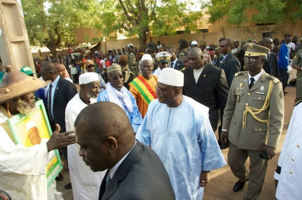 Le Président IBK rencontre les notabilités traditionnelles et religieuses de Mopti