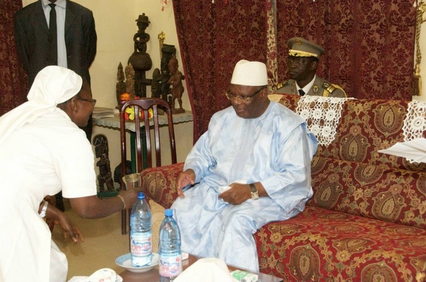 Le Président IBK rencontre les notabilités traditionnelles et religieuses de Mopti