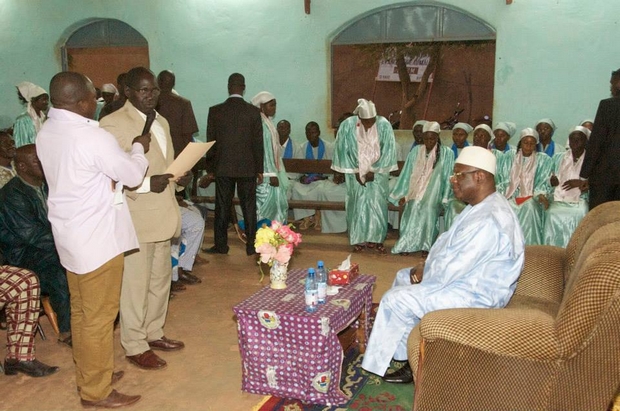 Le Président IBK rencontre les notabilités traditionnelles et religieuses de Mopti