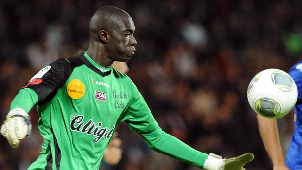 Mamadou Samassa lors d'un match de Ligue 1 contre Bastia en septembre 2013