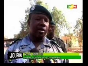  l'ex- DG de la gendarmerie Mody Berete (capture image)