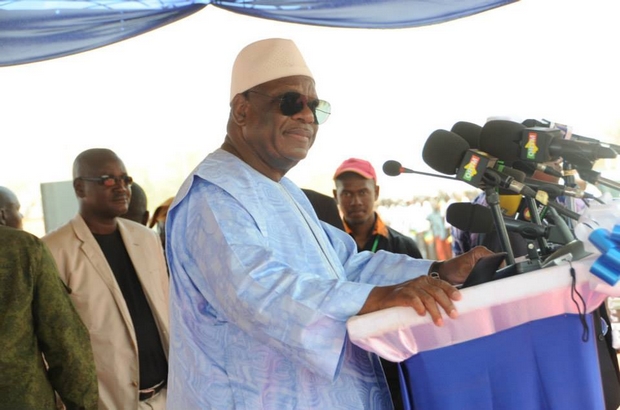 Visite du Président IBK à Bankass, Région de Mopti - ennemis