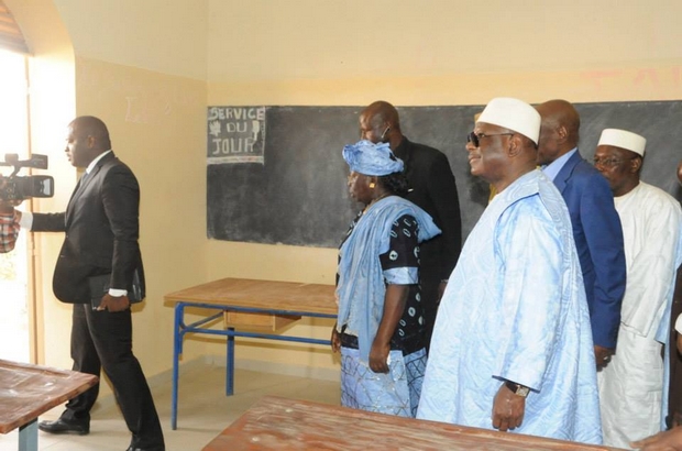 Visite du Président IBK à Bankass, Région de Mopti