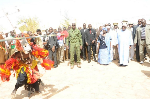 Visite du Président IBK à Bankass, Région de Mopti