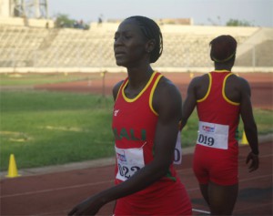 Djénébou Danté (g) Athlétisme