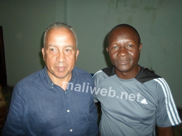 Abdelrrack Chlih du Djoliba (G) Nouhoum Diané de l'As Réal