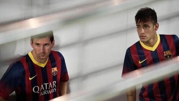 Lionel Messi et Neymar, Barça - transfert