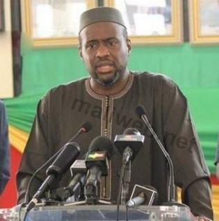 Moussa Mara face à la press
