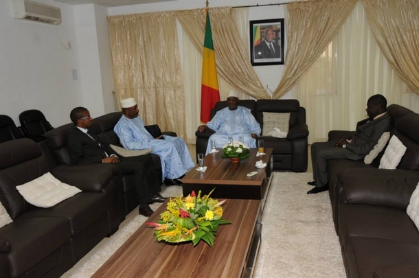 IBK reçoit le Président du CNJ-Mali JEUNESSE: IBK reçoit le Président du CNJ-Mali