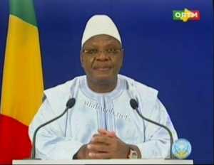 Message à la Nation de SEM Ibrahim Boubacar KEITA, Président de la République, Chef de l'Etat, suite aux évènements de Kidal