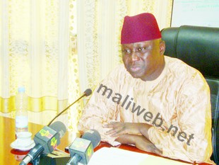 Le ministre du commerce, Abdel Kader Konaté