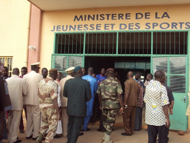 visite du ministre des sports à Sikasso