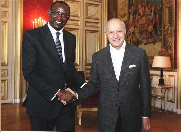 Mali - Entretien de M. Laurent Fabius avec M. Abdoulaye Diop