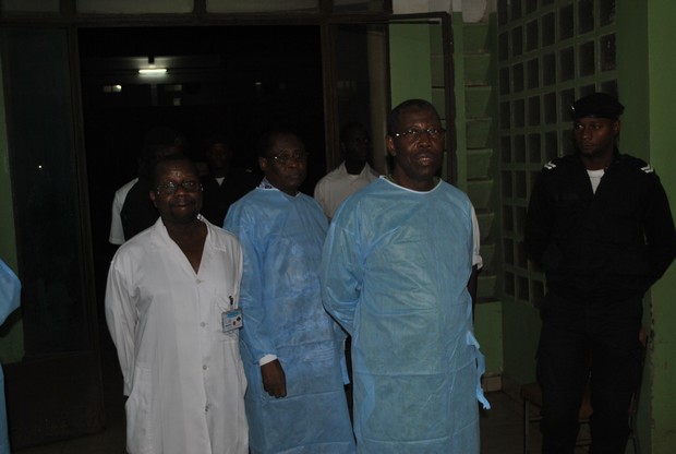 Visite ministre de la Santé, Ousmane Koné