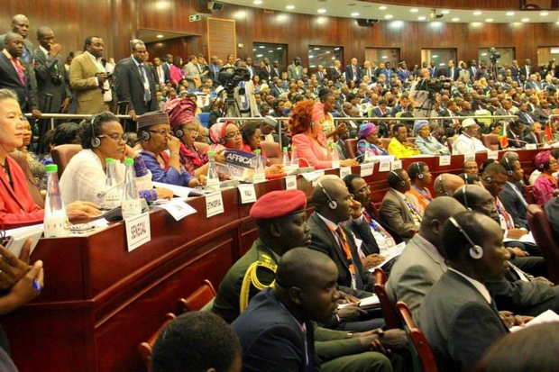 Le Président IBK au XXIIIème Sommet des Chefs d'Etat et de Gouvernement de l'Union Africaine à Malabo, Guinée Equatoriale (26 juin 2014)