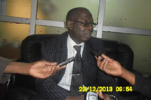 Le DG du LNS, Benoit Yaranga Kouramé