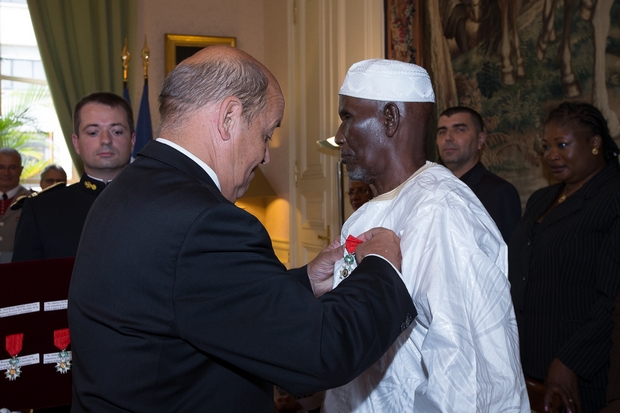 Un Malien décoré