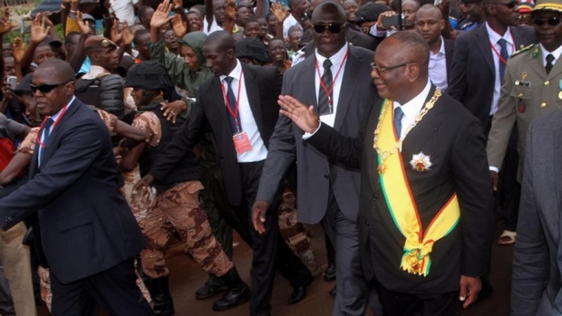 Ibrahim Boubacar Keïta, le 4 septembre à Bamako. 