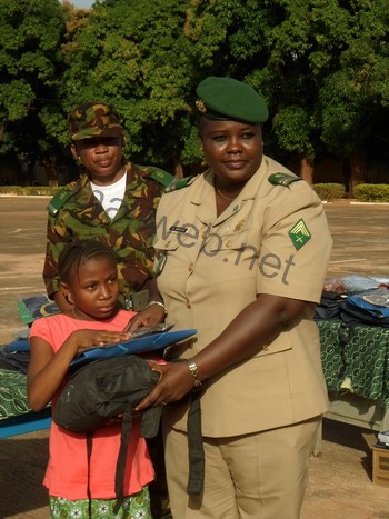 Solidarité : Le SSA au soutien  des orphelins de guerre