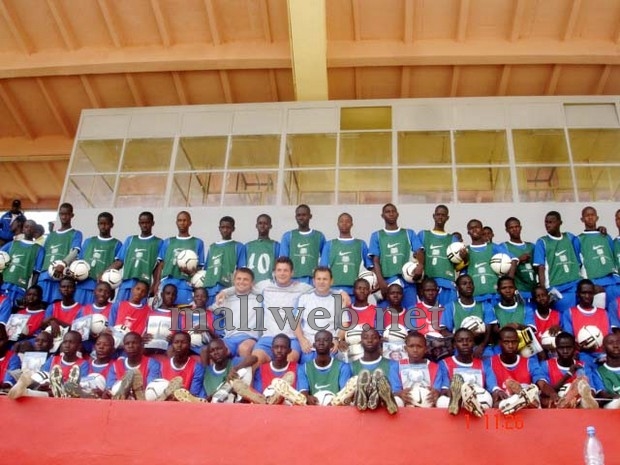 Détection de jeunes talents du football malien