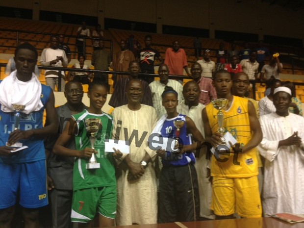 Coupe INPS de Basket-ball : Le Djoliba AC (dames) et le CRB (garçons) sur le podium