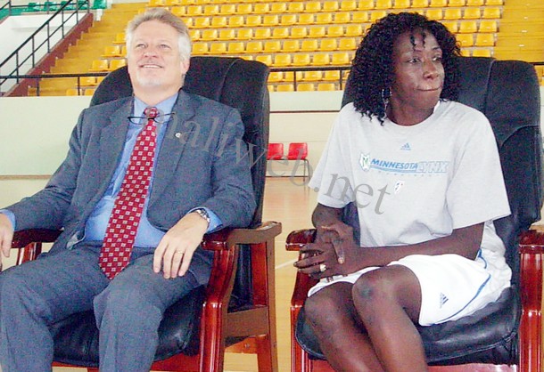 Camp de basketball de Spécial Olympic Mali