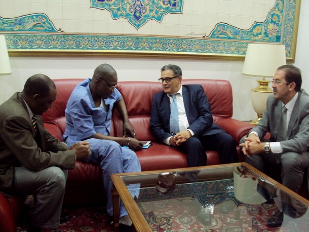 Coopération sportive : Le ministre Housseini Amion Guindo à Alger