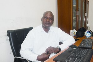Amadou Camara, ingénieur culturel et chef du département technique du palais de la culture