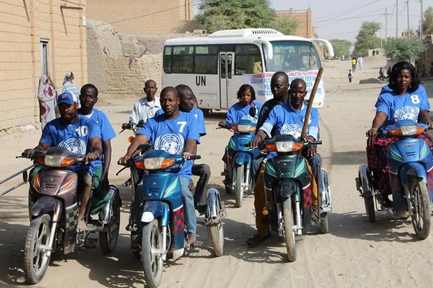 La MINUSMA aux côtés des personnes handicapées à Tombouctou