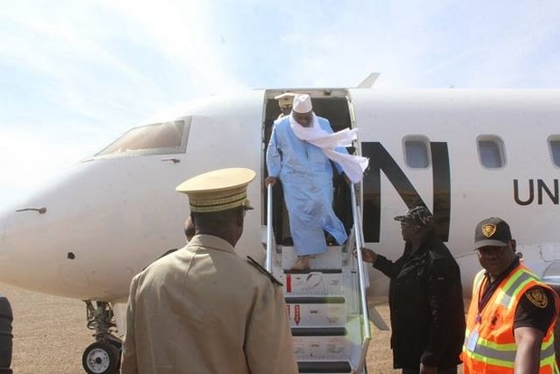 Le Président Ibrahim Boubacar Keïta à Gao