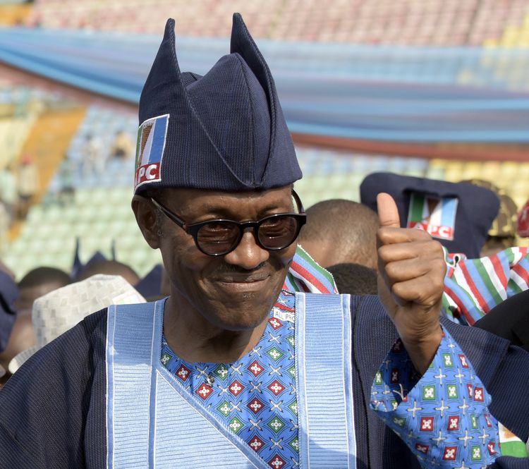 Nigerian opposition leader Muhammadu Buhari. Photographer: Pius Utomi Ekpei/AFP via Getty Images