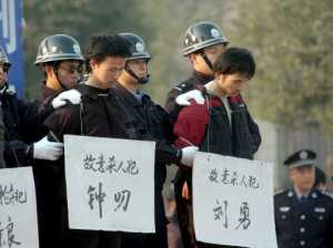 Chine - Peine de mort