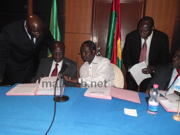 L’Accord Tripartite Mali- Burkina Faso et HCR Paraphé
