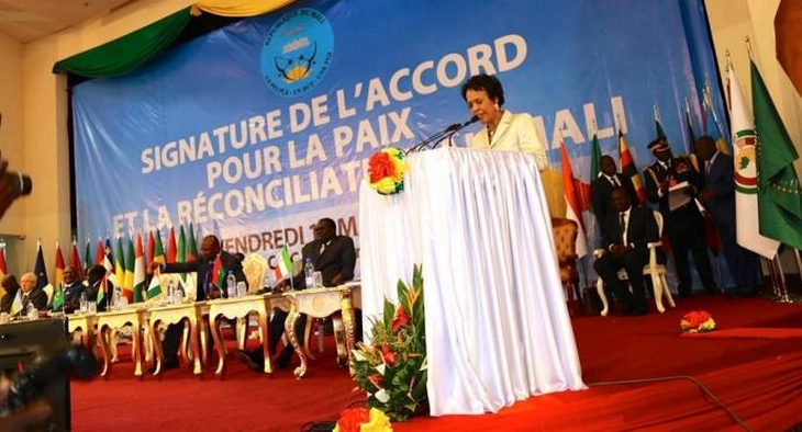Déclaration sur la Cérémonie de Signature au Mali de la Sous-secrétaire adjointe chargée des questions de politique économique de l'Afrique de l'Ouest et sub-saharienne, Ambassadeur Bisa Williams