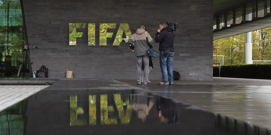 Le siège de la FIFA, à Zurich. SEBASTIAN DERUNGS / AFP
