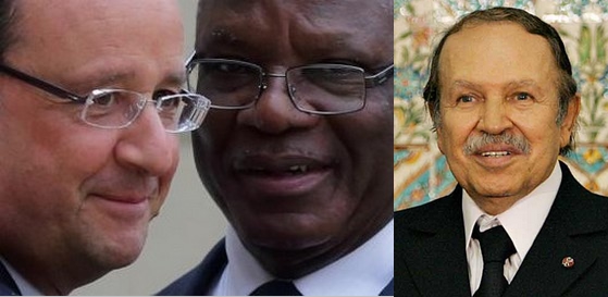 François Hollande, IBK, Abdel Aziz Bouteflika