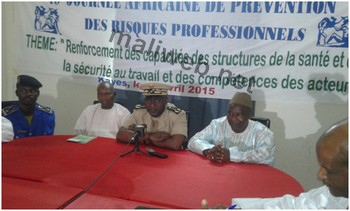 Kayes : célébration de la  19ème édition de la Journée Africaine de Prévention des risques professionnels à Kayes