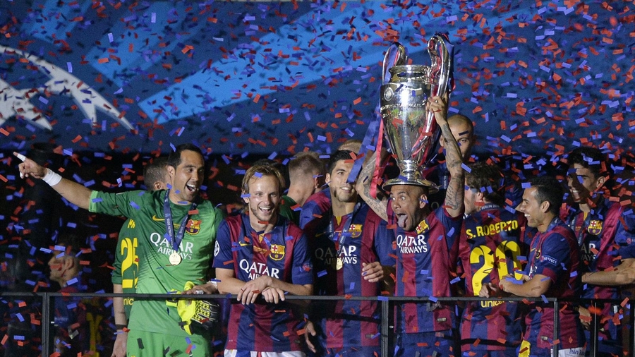 Et tout là-haut, il y a le Barça...