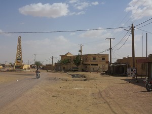 Le centre de la ville de Kidal