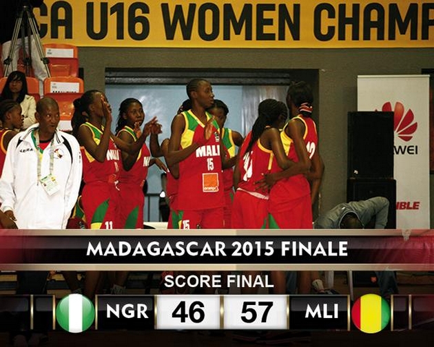 Les U 16 filles du Mali championnes d'Afrique 4 étoiles !