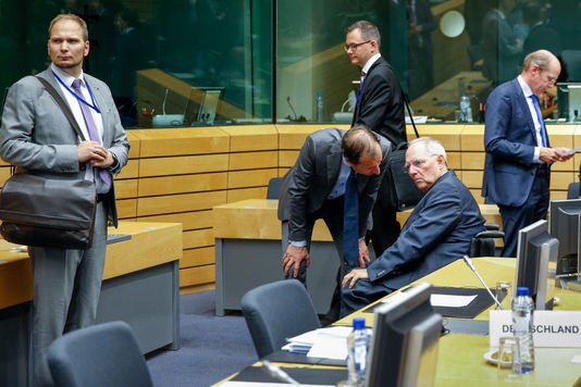 Le ministre des finances allemand, Wolfgang Schäuble 