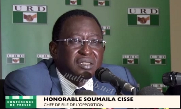 Vidéo - Conférence de presse de l'Honorable Soumaila cissé : Chef de file de l'opposition malienne