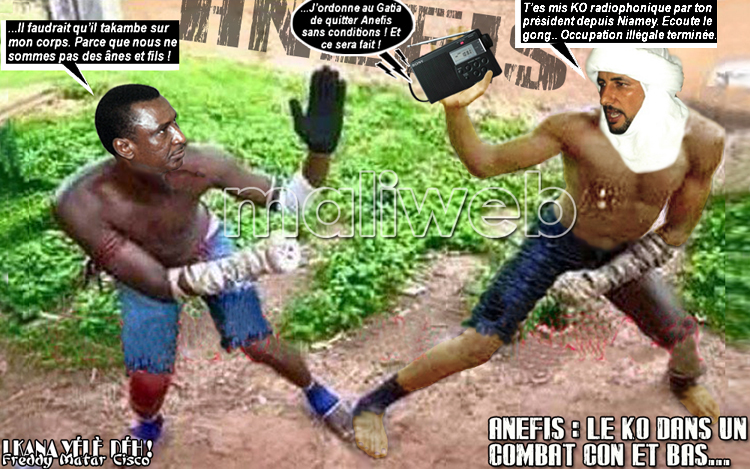 ANEFIS, LE KO DANS UN COMBAT CON ET BAS